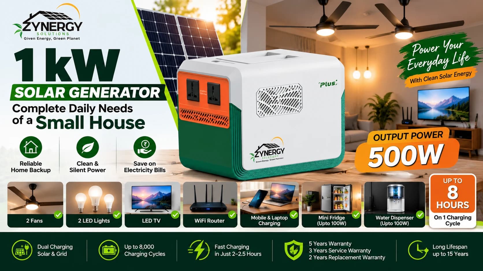 1KW Solar Generator